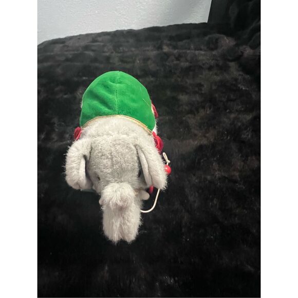 VINTAGE DAKIN STUFFED ANIMAL PLUSH ~ ELEPHANT PULL TOY - Picture 3 of 5